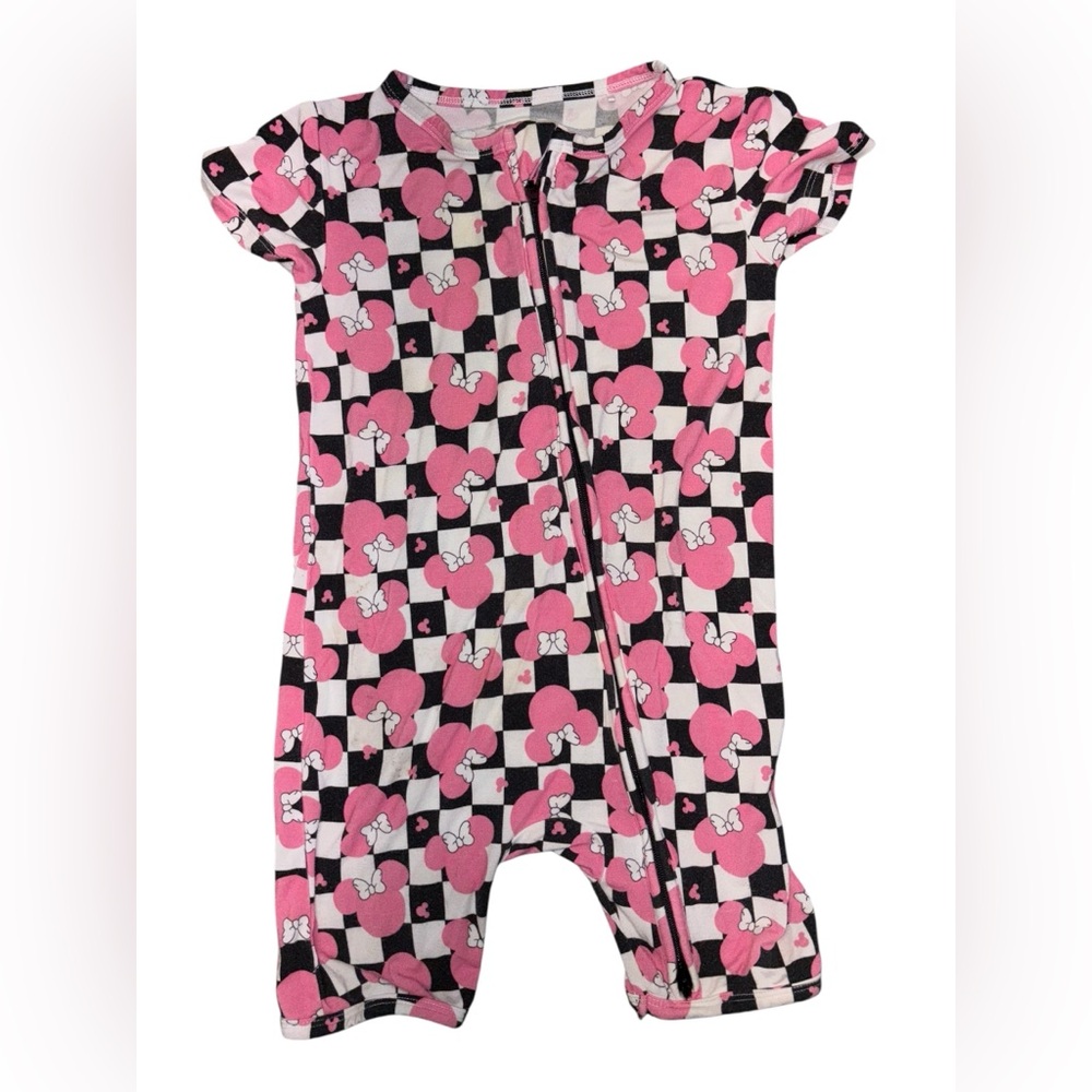 MINNIE MOUSE Millie&roo Bamboo zippy short sleeper Disney